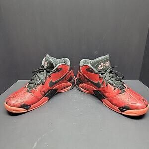 NIKE PE LE ALL STAR AIR UP 14 BULLS QS GUMBO LEAGUE RED BLACK SIZE 13 Rare GLOW